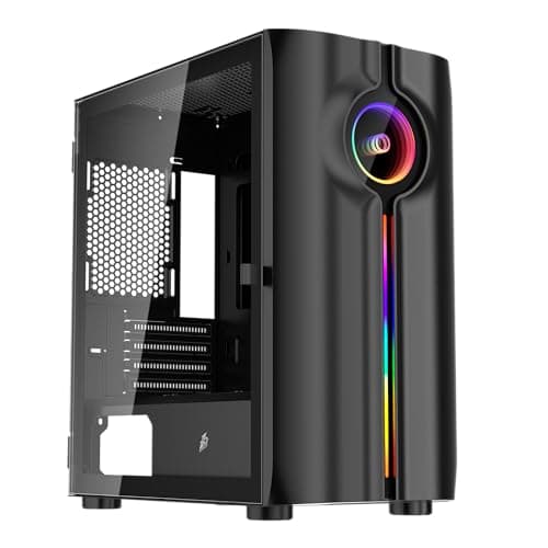 Image of 1st Player IS3 Black RGB Micro-ATX Gaming Case