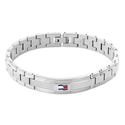 Image of Tommy Hilfiger Jewelry Men's Link Bracelet in Stainless Steel - 2790419