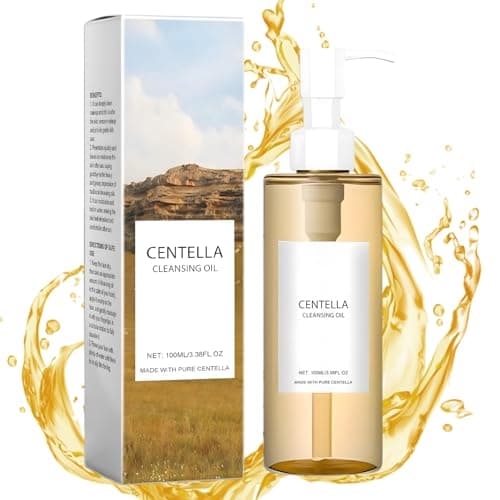 Image of Centella Cleansing Oil,Natural Skin Care Remover Oil,Korean Centella Oil Cleanser,for Gentle Makeup Removal,for All Skin