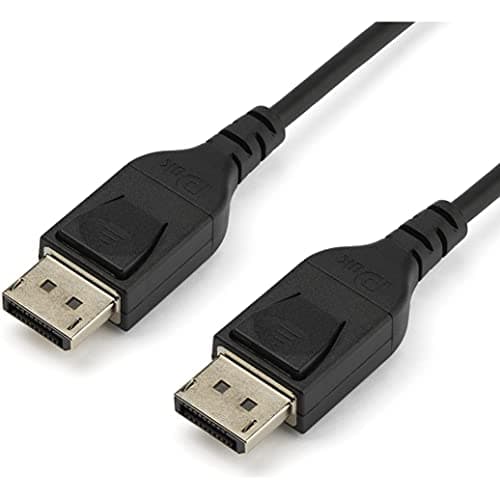 Image of StarTech.com 1m Black DisplayPort 1.4 Cable
