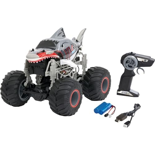 Image of Revell Control 24453 Remote Control Monster Truck Big Shark 2.0" With Precise 2.4 GHz Control, 1:16 Scale, 32.5cm in length
