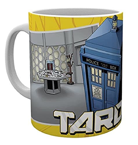 Image of GB eye Doctor Who Universe Tardis Scene Mug