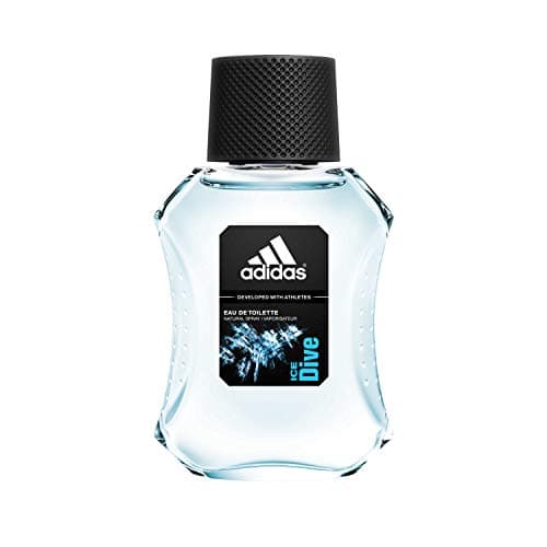 Image of adidas Ice Dive Eau de Toilette, Refreshing Men's Fragrance with a Woody Aromatic Scent for a Positive Appearance – 1 x 50 ml
