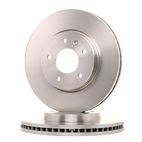 Image of Bosch BD1145 Brake Disc Set - 296 mm Vented High-Carbon Discs - Front Axle - ECE-R90 Certified - Improved Cooling, Reduced Brake Fade, Corrosion Protection - 1 Set of 2 Discs