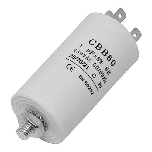 Image of UTP TUMBLE DRYER MOTOR CAPACITOR 7UF for CANDY HOOVER