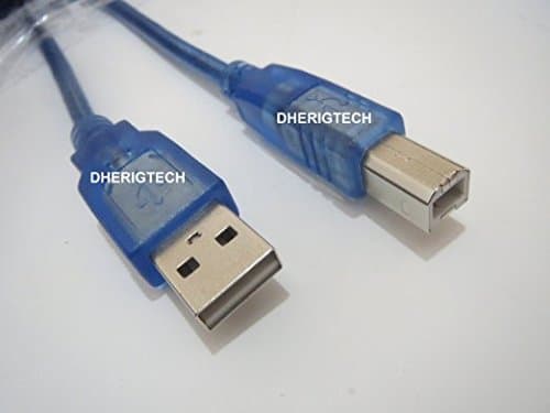 Image of USB Data Printer cable for Samsung CLP-415N A4 Colour Laser Printer