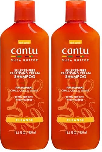 Image of Cantu Cleansing Cream Shampoo 400ml (Pack of 2)