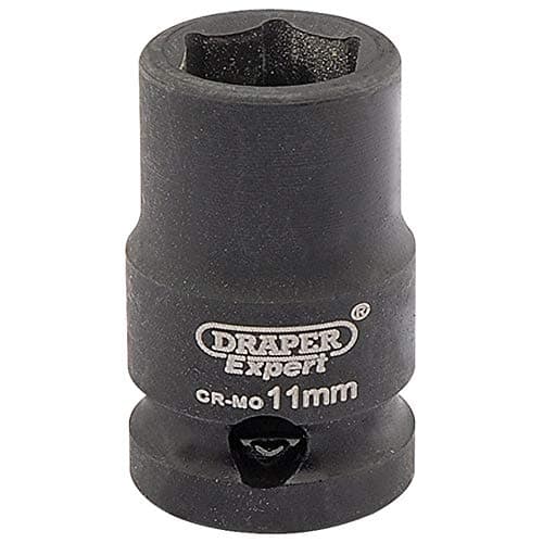 Image of Draper 6870 3/8" Square Drive Hi-Torq 6 Point Impact Socket, 11 mm Size , Blue