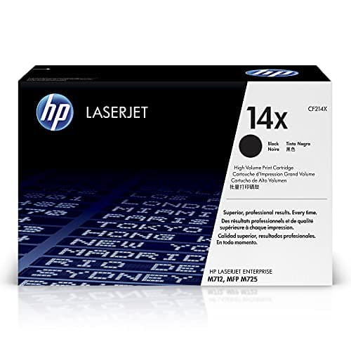Image of HP CF214X 14X High Yield Original LaserJet Toner Cartridge, Black, Single Pack