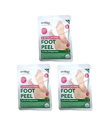 Image of Derma V10 Exfoliating Foot Peel Mask, Pack of 3