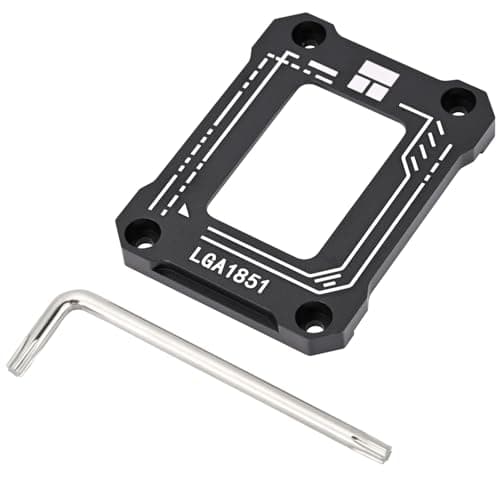Image of Thermalright Lga1851 BCF Black CPU Holder,CPU Anti Bending Fixed Bracket,Easy to Install,Full Fit Fixed Seamless Installation,All Aluminum Alloy Anode Sandblasting Process,Intel 15th CPU Holder