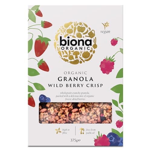Image of Biona Organic Granola Wild Berry Crisp, 375g