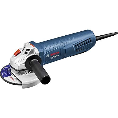 Image of Bosch Professional GWS 11-125 P angle grinder (incl. mounting flange, clamping nut, protective guard, two-hole spanner, auxiliary handle, voltage of 240 V)