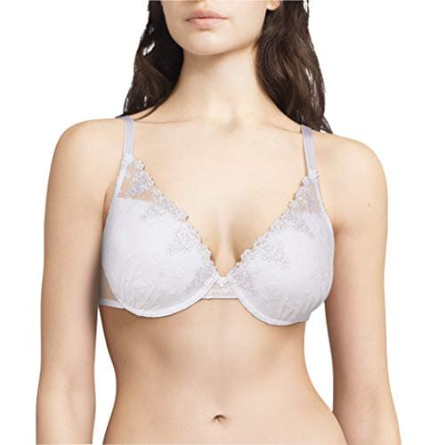 Image of Passionata Women's White Nights Push-up Bra, (White Sparkle 2p), 85A