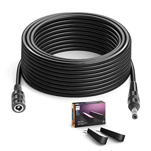 Image of TAIFU Extension Cable for Hue Play Bars 5M/16.4 feet Charging Cable for Philips Hue Play Light bar 7820330U7 7820331U7 7820430U7 7820230U7 8718696170724 915005879201 Smart LED Bar Light Power Cable