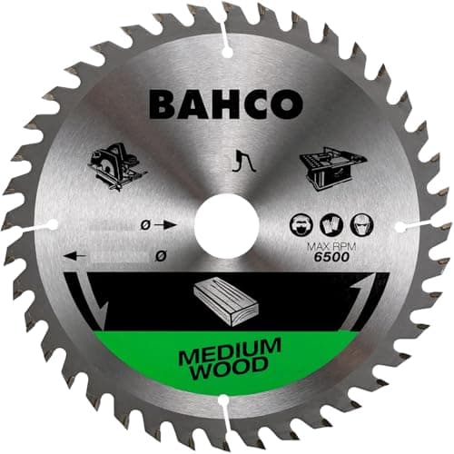 Image of Bahco 8501-23 Circular Saw Blade with 30 Teeth for Wood, 0 V, Silver, 235 mm