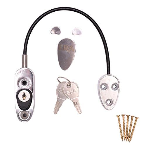 Image of ERA Cable Window and Door Restrictor Polished Chrome