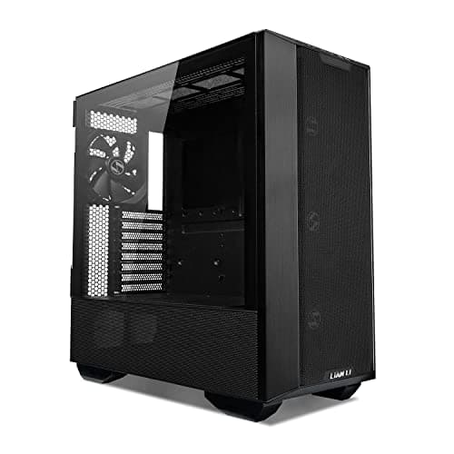 Image of Lian Li Lancool III Mid Tower PC Case - Black, Modular Design, High Airflow, 4 x 140mm PWM Fans, Tempered Glass, E-ATX Support