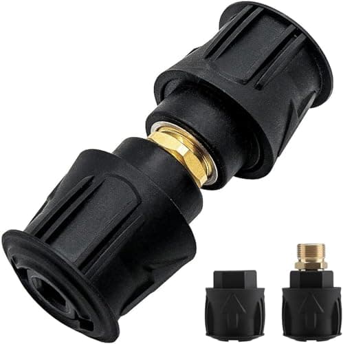 Image of YUEHNEOM High Pressure Quick-Fitting for Karcher Hose Connector Gun and Power Washer M22 14mm Quick Connect Adapter Release Adapter for Karcher K2 K3 K4 K5 K6 K7 Female Fittings