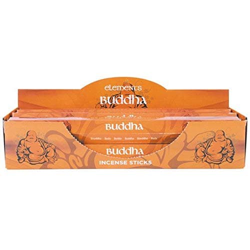 Image of Something Different Elements Buddha Incense Stick (Pack Of 6) (One Size) (Multicolour)