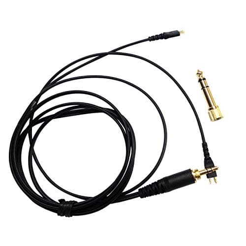 Image of OFC Replacement Cable Compatible with Sennheiser HD25, HD 25-1, HD25-1 II, HD25-13, HD25-C, Amperior Headphones 1.2meters/4feet