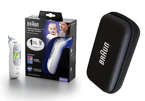 Image of Braun Thermoscan 7 IRT6520 Thermometer with Protective Storage Case