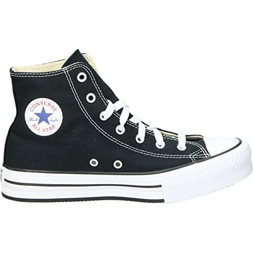 Image of CONVERSE 171448C Chuck Taylor All Star Faux Leather Berkshire Boot Men Black/White/Black UK 3