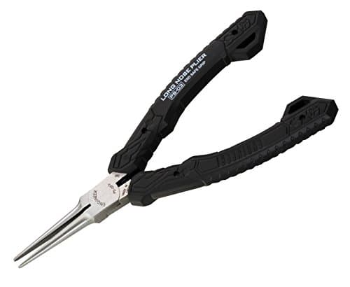 Image of Compact Precision Compact Long Nose Pliers (Needle tip),Professional Grade, ESD Safe with Carbon Steel Jaws. Made in Japan. ENGINEER ps-03