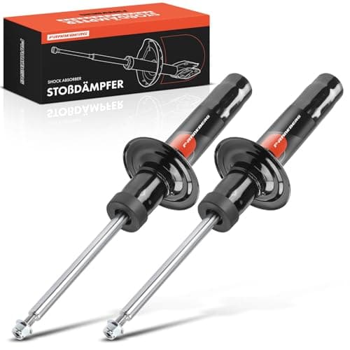 Image of Frankberg 2x Shock Absorber Strut Front Left Right 534mm Gas pressure Compatible with A6 Avant 4G5 4GD A6 4G2 4GC A7 Sportback 4GA 4GF Replace# 4G0413031AF,341743