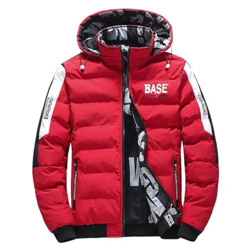 Image of Beokeuioe Quilted Jacket, Lightweight Winter Jacket, Men's Reversible Down Jacket, Fashionable Printed Padded Jacket, Winter Warm Quilted Jacket, Unisex Transition Jacket, Windproof Streetwear, Puffer