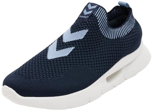 Image of hummel Unisex Tatum Seamless Trainers, Black (Black Iris), 8 UK