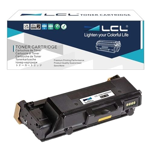 Image of LCL 106R03624 Toner Cartridge Replacement for Xerox 106R03624 15000 Pages for Xerox WorkCentre 3335 3345 3335DNi 3345DNi Phaser 3330 3345VDNi 3330DNi (1 Black)