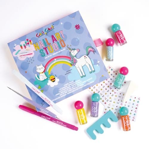 Image of Chit Chat Nail Art Studio – 13 Piece Nail Design Gift Set
