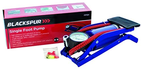 Image of Blackspur BB-FP101 Single Cylinder Foot Pump with Gauge