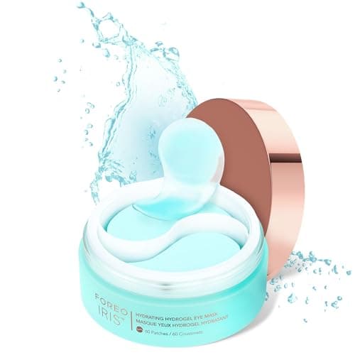 Image of FOREO IRIS Under Eye Gel Patches - Dark Circles Treatment Women & Men - Eye Patches Skincare - Hydrating Gel Mask - Collagen - Vitamin C & Vitamin E - 60 pcs