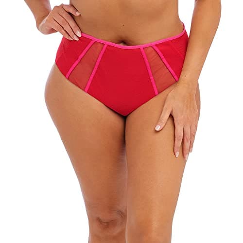 Image of Elomi Women's Kintai Full Coverage Brief Bikini Style Underwear, Cha Cha, XL