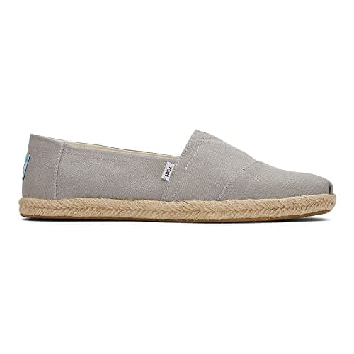 Image of TOMS Men's Alpargata Rope Loafer Flat, Medium Grey, 7 UK