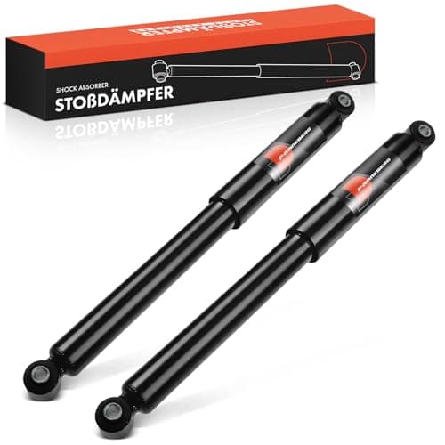 Image of Frankberg 2x Shock Absorber Strut Rear Left Right 506mm Gas pressure Compatible with Sprinter 3 5-T Platform/Chassis B906 Replace# 343484, 9063200731