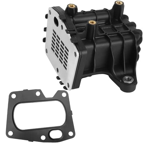 Image of 9678745680 EGR Cooler Housing with Gasket Replacement for Peugeot 308 3008 508 5008 Expert Boxer Citroen C4 II C5 III DS4 DS5 Ford Focus C-Max II Mondeo 9807593080 9820965980