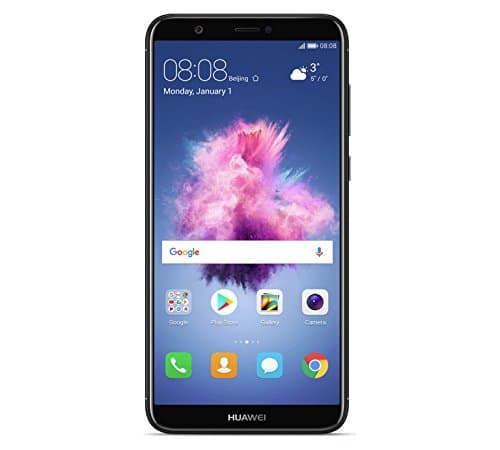 Image of Huawei P Smart 32GB 5.7in 13MP SIM-Free Smartphone in Black (Renewed)
