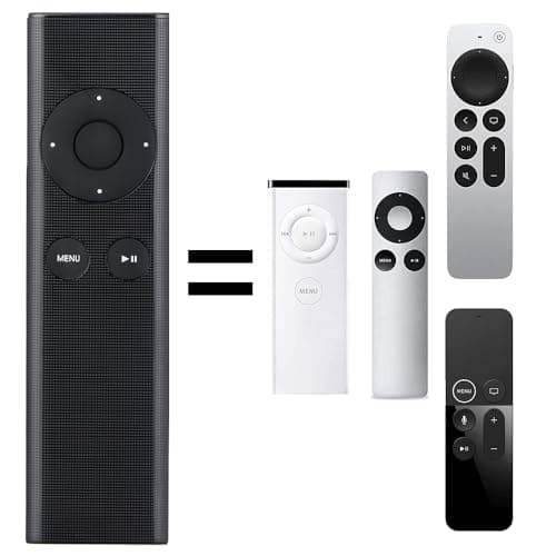 Image of Alkia Remote Control Compatible with Apple TV 4K HD, Fit for Apple TV 1st 2nd 3rd 4th 5th Generation, for Apple TV2 TV3 Box Mac MacBook iPhone iPad, for Apple MC377LL/A A2169 A1842 A1625 A1427 A1469