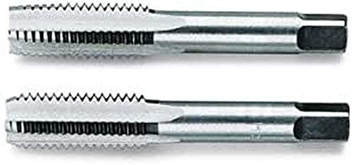 Image of Beta 433 12 x 1 Hand Tap Set, Fine Thread (25 Chrome Steel Tools, Includes 2 Taps, High-Quality and Robust Tool, Tool Set, Workshop Accessories)
