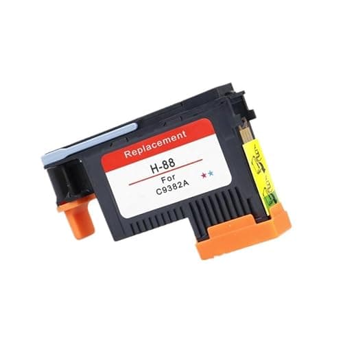 Image of Compatible for HP 88 printhead C9381A C9382A Compatible with HP PRO K550 K8600 K8500 K5300 K5400 L7380 L7580 L7590 Printer (Color : 1pcs Magenta-Cyan)