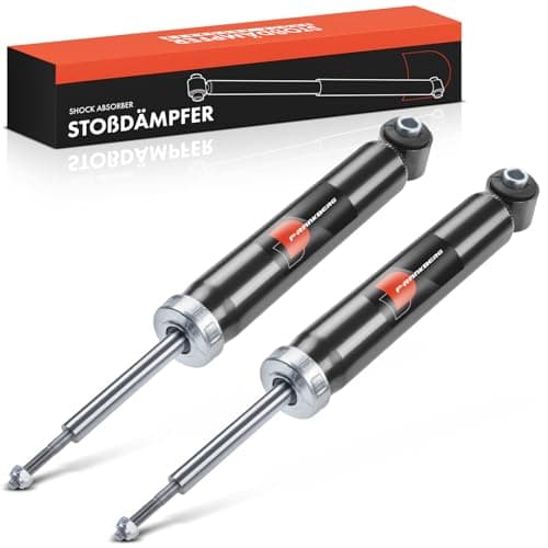 Image of Frankberg 2x Shock Absorber Strut Rear Left Right 462mm Gas pressure Compatible with V60 I 155 V70 III 135 S60 II 134 S80 II 124 Replace# 30714221,31262910