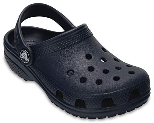 Image of Crocs Unisex Kids Classic Clog K Clogs, Navy, 13 UK Child