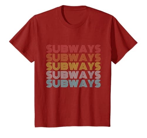 Image of Retro Vintage Subways T-Shirt
