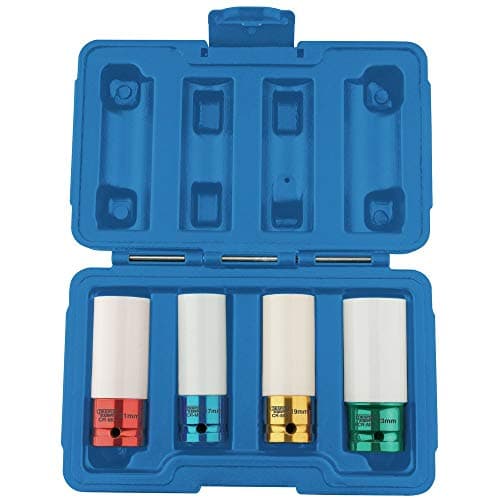 Image of Draper 82972 1/2" Sq. Dr. Wheel Nut Sockets for Alloy Wheels (4 Piece)