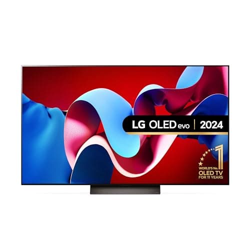 Image of LG evo OLED77C45LA 77-Inch 4K UHD Smart TV, (α9 AI Processor Gen7, Dolby Atmos, Freeview Play and Amazon Alexa, 120Hz), Umber Brown [Model 2024]