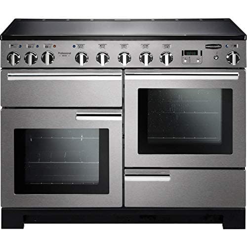 Image of Rangemaster Professional Deluxe 110cm Electric Induction Range Cooker - Stainless Steel