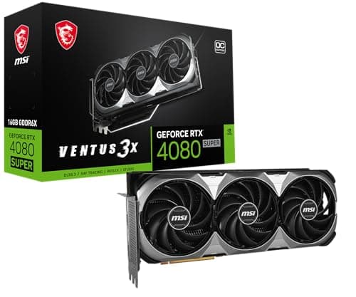 Image of MSI GeForce RTX 4080 SUPER VENTUS 3X OC 16GB Ada Lovelace Graphics Card - 4711377170734